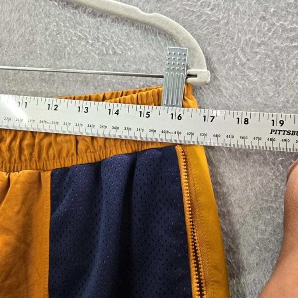 Air Jordan Men Activewear Pants Medium Orange‎ Colorblock Jogger Flight Colorful